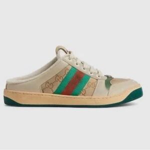 GUCCI WOMEN SCREEN SNEAKER MULE